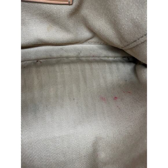 J. Crew Crackled Gold Metallic Leather Fold Over Clutch*Gorgeous Vintage Bag - Picture 5 of 9